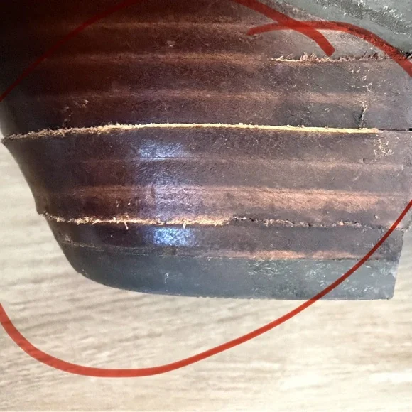 Ariat Dandy Sassy Inlay Brown Leather Western Boots - Picture 10 of 12